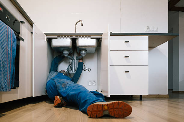 Professional Plumbing technician working in Olympia, KY